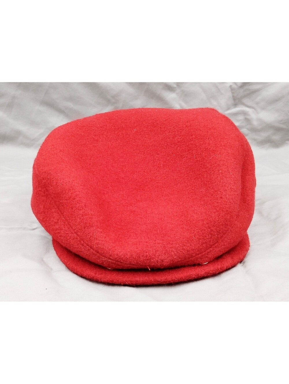 Roots Athletics Whistler Boots Newsboy Baker Boy Cap Red L Made Canada Maple Lea